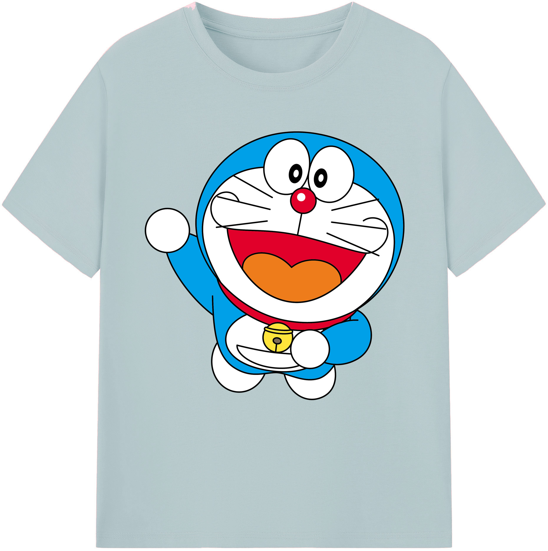 （画像用） ドラえもん Doraemon 綿100％半袖Tシャツ（フロントプリント）